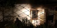 La casa di Lentella dove si sono sprigionate le fiamme: un uomo di 67 anni è morto