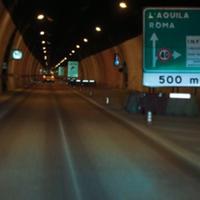 Traforo Gran sasso chiuso in direzione Treamo-L'Aquila nella notte tra giovedì 20 e venerdì 21 dicembre