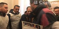 L'incontro di una settimana fa dei familiari della vittime di Rigopiano con Salvini a Pescara