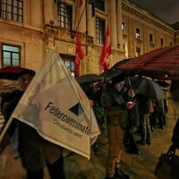 Il raduno antirazzista a Pescara