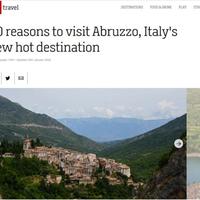 La copertina dell'articolo sull'Abruzzo su CnnTravel.com