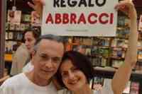 Antonella con il marito Gianfranco Cesarone