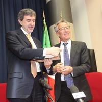 Marco Marsilio e Giovanni Lolli (foto di Raniero Pizzi)