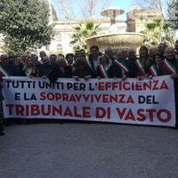 Il sit-in silenzioso a Roma, in piazza Cairoli, vicino al ministero di Giustizia