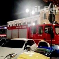 Intervento di emergenza per esalazioni di gas in un edificio, a Popoli