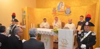 La messa per l'intitolazione della cappella dei carabinieri d'Abruzzo e Molise a San Tommaso