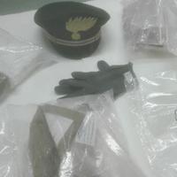 I panetti di cocaina trovati dai carabinieri