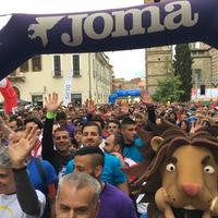 La partenza della Maratonina Pretuziana a Teramo (Fotoservizio di Luciano Adriani)