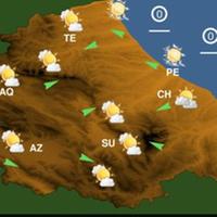 Le previsioni meteo del Cetemps per sabato 11 maggio in Abruzzo