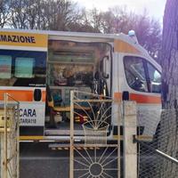 Ambulanza medicalizzata dell'ospedale di Penne