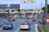 La stazione autostradale della A14 Pescara nord/Città Sant'Angelo