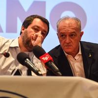 Matteo Salvini e Giuseppe Bellachioma