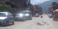 Luco: sull'asfalto, la bici del 65enne investito in via Torlonia
