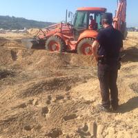 Vasto: i carabinieri forestali bloccano le ruspe al lavoro per il Jova beach party