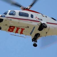 L'elicottero del 118 si è alzato a Pescara per soccorrere un 75enne infortunato a Sant'Omero