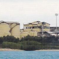 Lo stabilimento Ecofox (Fox Petroli) a Punta Penna