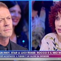 Rocco Siffredi e Alda D'Eusanio in tv