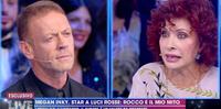 Rocco Siffredi e Alda D'Eusanio in tv