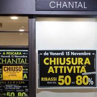 Il negozio di abbigliamento Chantal, aperto 35 anni fa in via Fabrizi, cesserà l'attività nel 2020