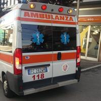 Ambulanza in perfetta efficienza nel regolare svolgimento di un servizio di soccorso