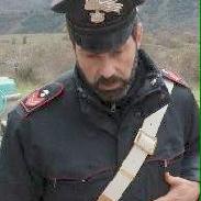 Un carabiniere sul luogo del delitto