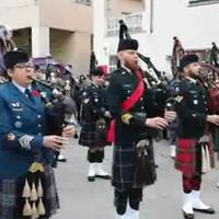 La cerimonia canadese a Ortona (foto Sitti)