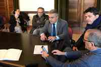 La riunione della commissione con il direttore dell'Arta Francesco Chiavaroli