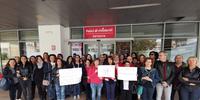 Lavoratori Auchan a Pescara