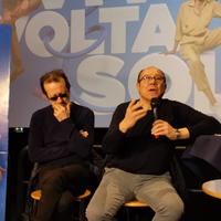 Rocco Papaleo e Carlo Verdone all'Arca cinema di Spoltore (foto di Giampiero Lattanzio)