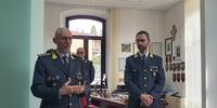 La conferenza della guardia di finanza di Teramo con il comandante Gianfranco Lucignano