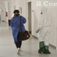 Il reparto di malattie infettive a Teramo (foto di Luciano Adriani)