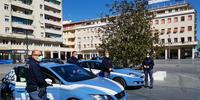 Posti di blocco della polizia a Pescara