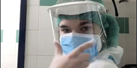 Verdiana comincia così il suo turno di lavoro a Milano nella trincea del Coronavirus