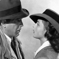 Humphrey Bogart e Ingrid Bergman in Casablanca, uno dei film in lizza per le sfida