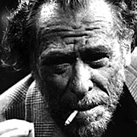 Lo scrittore Charles Bukowski