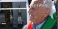 Umberto Cialente, 94 anni, nel giorno della decorazione a L'Aquila