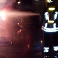 Auto in fiamme nella notte a Villa Raspa di Spoltore
