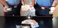 Ortona, droga e denaro sequestrati dai carabinieri in casa di un 18enne