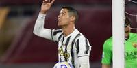Cristiano Ronaldo ancora una volta decisivo nella partita con la Roma
