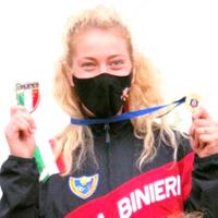 Alessia Iezzi, 24 anni di Manoppello, campionessa d’Italia di tiro a volo, specialità Fossa Olimpica