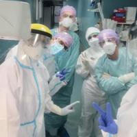 Medici e infermieri della Ginecologia di Chieti