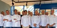 Sandro Ferretti con i ristoratori del consorzio Qualità Abruzzo