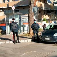 Montesilvano: carabinieri a un posto di blocco