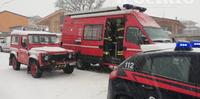Le squadre di soccorso mobilitate per le ricerche sotto la neve (il Centro)