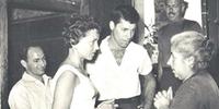 La visita di Jerry Lewis e Patti Palmer alla zia Loreta a Paganica avvenuta nel 1953