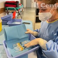 Preparativi per i vaccini (foto di Luciano Adriani)