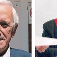 Nino Torrelli, morto all’età di 84 anni. A destra un'immagine di quando ricopriva il ruolo di sindaco