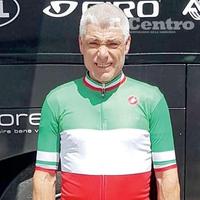 Il ciclista Marino Marcozzi