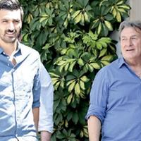 I direttori sportivi del Pescara Antonio Bocchetti e Giorgio Repetto