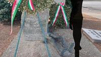 Il monumento ai caduti di Montesilvano com'è oggi